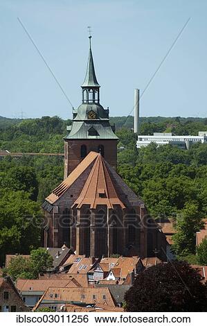 "St Michaelis Church, Blick vom Wasserturm, Luneburg, Lower Saxony, Germany, Europe" View Large Photo Image Stock Photograph - "St Michaelis Church, Blick vom Wasserturm, Luneburg, Lower Saxony, Germany, Europe". Fotosearch
