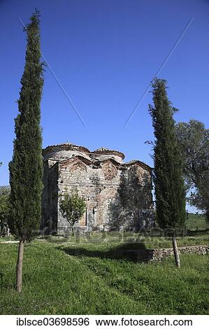 "St. Nicholas Church, Byzantine monastery church, Mesopotam, Albania, Europe" View Large Photo Image Stock Photograph - "St. Nicholas Church, Byzantine monastery church, Mesopotam, Albania, Europe". Fotosearch