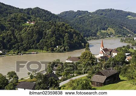 "St. Nikola an der Donau, Muehlviertel region, Upper Austria, Austria, Europe" View Large Photo Image Stock Photo - "St. Nikola an der Donau, Muehlviertel region, Upper Austria, Austria, Europe". Fotosearch