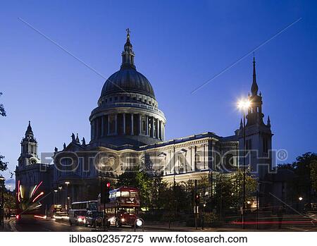 "St Paul's Cathedral at dusk, London, England, United Kingdom, Europe" View Large Photo Image Stock Photography - "St Paul's Cathedral at dusk, London, England, United Kingdom, Europe". Fotosearch