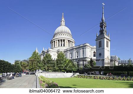 "St Paul's Cathedral, London, England, United Kingdom, Europe" View Large Photo Image Stock Image - "St Paul's Cathedral, London, England, United Kingdom, Europe". Fotosearch