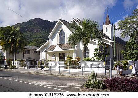 "St Paul's Cathedral, Quincy Street, Victoria, Mahe, Seychelles, Africa" View Large Photo Image Stock Photograph - "St Paul's Cathedral, Quincy Street, Victoria, Mahe, Seychelles, Africa". Fotosearch
