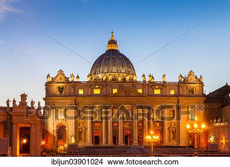 "St. Peter's Basilica, San Pietro, St. Peter's Square, Vatican City, Vatican, Rome, Italy, Europe" View Large Photo Image Picture - "St. Peter's Basilica, San Pietro, St. Peter's Square, Vatican City, Vatican, Rome, Italy, Europe". Fotosearch