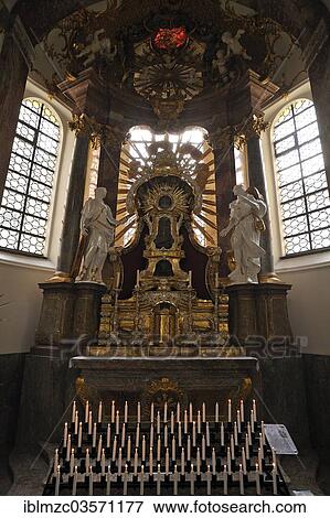 "St. Quirinus Rococo Chapel from 1746 in the Baroque Parish Church of St. Quirinus, Tegernsee, Upper Bavaria, Bavaria, Germany, Europe" View Large Photo Image Stock Photo - "St. Quirinus Rococo Chapel from 1746 in the Baroque Parish Church of St. Quirinus, Tegernsee, Upper Bavaria, Bavaria, Germany, Europe". Fotosearch