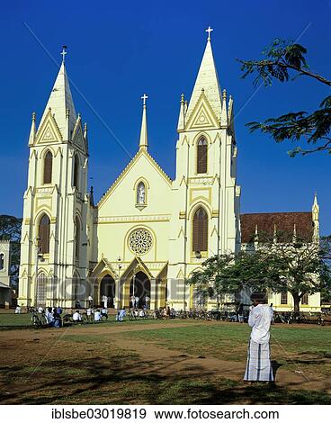 Stock Photo - "St. Sebastian's Church, Negombo, Westprovinz, Sri Lanka, Asia". Fotosearch