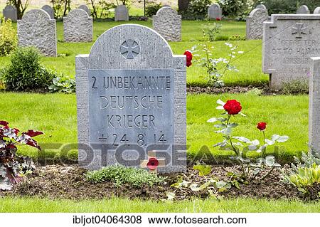 "St. Symphorien Military Cemetery, German and British war graves from the First World War, Battle of Mons, Saint-Symphorien, Hainaut, Belgium, Europe" View Large Photo Image Stock Photo - "St. Symphorien Military Cemetery, German and British war graves from the First World War, Battle of Mons, Saint-Symphorien, Hainaut, Belgium, Europe". Fotosearch
