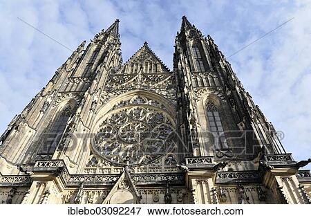 "St. Vitus Cathedral, Hradcany, Prague, Czech Republic, Europe" View Large Photo Image Stock Photo - "St. Vitus Cathedral, Hradcany, Prague, Czech Republic, Europe". Fotosearch