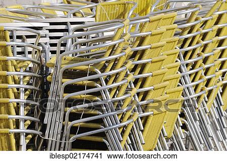 "Stacked chairs and tables, Piazza San Marco, St. Mark's Square, Venice, Venezia, Veneto, Italy, Europe" View Large Photo Image Stock Image - "Stacked chairs and tables, Piazza San Marco, St. Mark's Square, Venice, Venezia, Veneto, Italy, Europe". Fotosearch