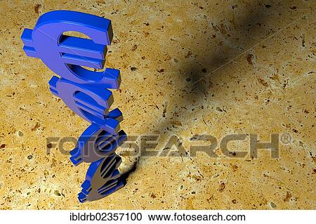 Stacked euro symbols on a marble floor View Large Photo Image Stock Image - Stacked euro symbols on a marble floor. Fotosearch