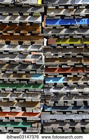 "Stacked pallets, Hamburg, Hamburg, Hamburg, Germany, Europe" View Large Photo Image Stock Photograph - "Stacked pallets, Hamburg, Hamburg, Hamburg, Germany, Europe". Fotosearch