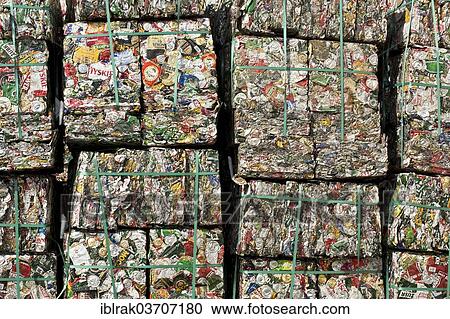 "Stacks of crushed aluminium cans, Hamburg, Hamburg, Germany, Europe" View Large Photo Image Stock Image - "Stacks of crushed aluminium cans, Hamburg, Hamburg, Germany, Europe". Fotosearch