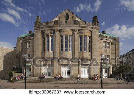 "Stadttheater, or City Theatre, Art Nouveau, built in 1908-1909, Osnabruck, Lower Saxony, Germany, Europe" View Large Photo Image Stock Photo - "Stadttheater, or City Theatre, Art Nouveau, built in 1908-1909, Osnabruck, Lower Saxony, Germany, Europe". Fotosearch