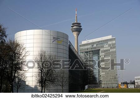 "Stadttor, City Gate skyscraper, Duesseldorf, North Rhine-Westphalia, Germany, Europe" View Large Photo Image Picture - "Stadttor, City Gate skyscraper, Duesseldorf, North Rhine-Westphalia, Germany, Europe". Fotosearch