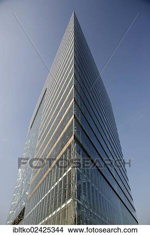 "Stadttor, City Gate skyscraper, Duesseldorf, North Rhine-Westphalia, Germany, Europe" View Large Photo Image Picture - "Stadttor, City Gate skyscraper, Duesseldorf, North Rhine-Westphalia, Germany, Europe". Fotosearch