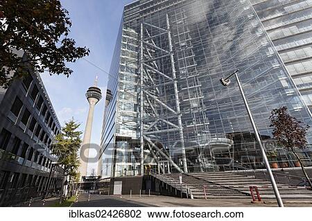 "Stadttor office skyscraper, seat of the state-chancellery of the Prime ministers of North Rhine-Westphalia, Duesseldorf, North Rhine-Westphalia, Germany, Europe" View Large Photo Image Stock Image - "Stadttor office skyscraper, seat of the state-chancellery of the Prime ministers of North Rhine-Westphalia, Duesseldorf, North Rhine-Westphalia, Germany, Europe". Fotosearch