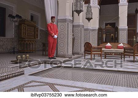 "Staff at the Royal Mansour Hotel, Marrakesh, Marrakesh-Tensift-El Haouz region, Morocco, Africa" View Large Photo Image Stock Image - "Staff at the Royal Mansour Hotel, Marrakesh, Marrakesh-Tensift-El Haouz region, Morocco, Africa". Fotosearch