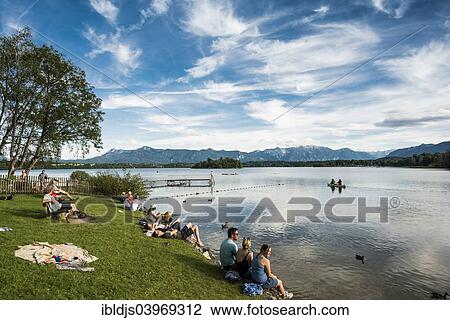 "Staffelsee Lake near Uffing, Upper Bavaria, Bavaria, Germany, Europe" View Large Photo Image Stock Image - "Staffelsee Lake near Uffing, Upper Bavaria, Bavaria, Germany, Europe". Fotosearch