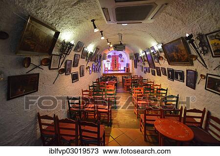"Stage in a former cave home, Los Tarantos flamenco club, Sacromonte, Granada, Granada province, Andalusia, Spain, Europe" View Large Photo Image Stock Image - "Stage in a former cave home, Los Tarantos flamenco club, Sacromonte, Granada, Granada province, Andalusia, Spain, Europe". Fotosearch