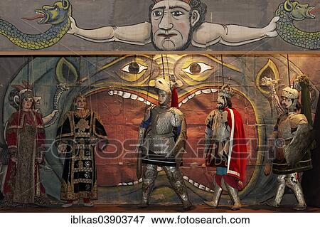 "Stage scene, puppets dressed in a knight's armour, Opera dei Pupi or Sicilian puppet theater, Palermo, Sicily, Italy, Europe" View Large Photo Image Stock Photo - "Stage scene, puppets dressed in a knight's armour, Opera dei Pupi or Sicilian puppet theater, Palermo, Sicily, Italy, Europe". Fotosearch