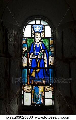 "Stained-glass window showing Queen Margaret of Scotland, St. Margaret's Chapel, Edinburgh Castle, Stirling, Scotland, United Kingdom, Europe" View Large Photo Image Stock Photograph - "Stained-glass window showing Queen Margaret of Scotland, St. Margaret's Chapel, Edinburgh Castle, Stirling, Scotland, United Kingdom, Europe". Fotosearch