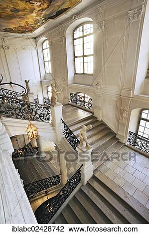 "Staircase in the Residenz Eichstaett palace, the former residence of the prince bishop, Eichstaett, Bavaria, Germany, Europe" View Large Photo Image Stock Image - "Staircase in the Residenz Eichstaett palace, the former residence of the prince bishop, Eichstaett, Bavaria, Germany, Europe". Fotosearch