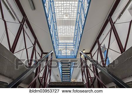 "Staircase in Werl Prison, Werl, North Rhine-Westphalia, Germany, Europe" View Large Photo Image Stock Photo - "Staircase in Werl Prison, Werl, North Rhine-Westphalia, Germany, Europe". Fotosearch