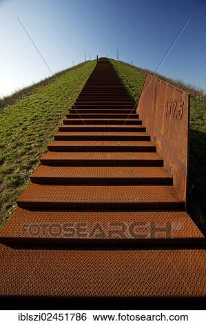 "Staircase to the viewing platform at Phoenix Lake, Dortmund, North Rhine-Westphalia, Germany, Europe, PublicGround, Europe" View Large Photo Image Stock Photograph - "Staircase to the viewing platform at Phoenix Lake, Dortmund, North Rhine-Westphalia, Germany, Europe, PublicGround, Europe". Fotosearch