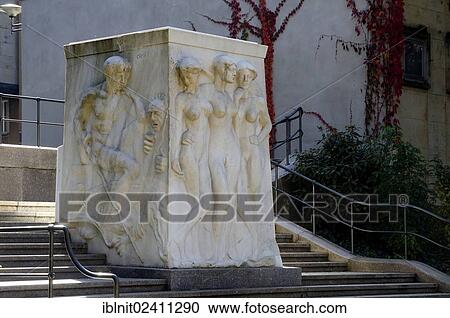 "Stairs by Max Klinger with the Richard Wagner monument, Leipzig, Saxony, Germany, Europe" View Large Photo Image Stock Image - "Stairs by Max Klinger with the Richard Wagner monument, Leipzig, Saxony, Germany, Europe". Fotosearch