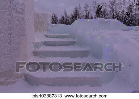 "Stairs made of ice, Ice Hotel or Snow Hotel, Sinetta, Lapland, Finland, Europe" View Large Photo Image Stock Image - "Stairs made of ice, Ice Hotel or Snow Hotel, Sinetta, Lapland, Finland, Europe". Fotosearch