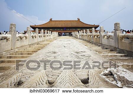 "Stairs to the Palace, Verbotene Stadt, Beijing, China, People's Republic of China, Asia" View Large Photo Image Stock Photo - "Stairs to the Palace, Verbotene Stadt, Beijing, China, People's Republic of China, Asia". Fotosearch