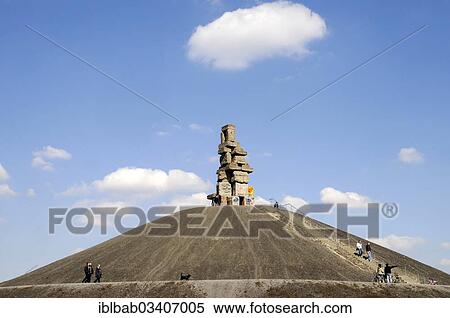 "Stairway to Heaven"""", sculpture by Hermann Prigann, Halde Rheinelbe mine dump, Gelsenkirchen, North Rhine-Westphalia, Germany, Europe" View Large Photo Image Stock Photography - "Stairway to Heaven"""", sculpture by Hermann Prigann, Halde Rheinelbe mine dump, Gelsenkirchen, North Rhine-Westphalia, Germany, Europe". Fotosearch