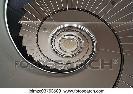 "Stairwell of the 1950s, from below, Akademie fuer Modedesign, fashion academy, Hamburg, Hamburg, Germany, Europe" View Large Photo Image Stock Image - "Stairwell of the 1950s, from below, Akademie fuer Modedesign, fashion academy, Hamburg, Hamburg, Germany, Europe". Fotosearch