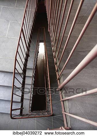 Stock Image - Stairwell. Fotosearch