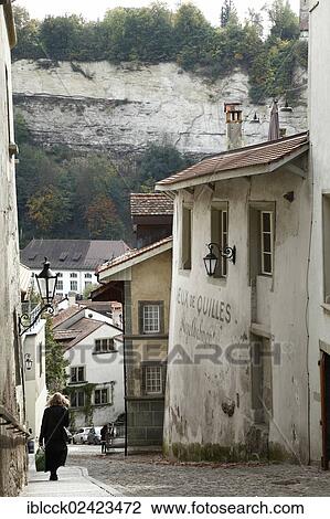 Stalden, historic district of Fribourg, Fribourg, French Switzerland, Suisse Romande, Switzerland, Europe View Large Photo Image Stock Image - Stalden, historic district of Fribourg, Fribourg, French Switzerland, Suisse Romande, Switzerland, Europe. Fotosearch