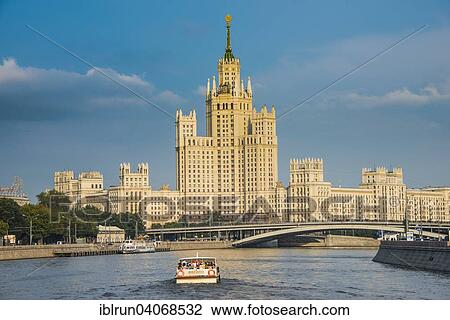 "Stalin Tower, Moskva River, Moscow, Russia, Europe" View Large Photo Image Stock Image - "Stalin Tower, Moskva River, Moscow, Russia, Europe". Fotosearch