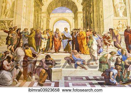 "Stanze of Raphael or Raphael's Rooms, School of Athens, Stanza della Segnatura, Apostolic Palace, Vatican Museums, Vatican, Rome, Lazio, Italy, Europe" View Large Photo Image Stock Photo - "Stanze of Raphael or Raphael's Rooms, School of Athens, Stanza della Segnatura, Apostolic Palace, Vatican Museums, Vatican, Rome, Lazio, Italy, Europe". Fotosearch