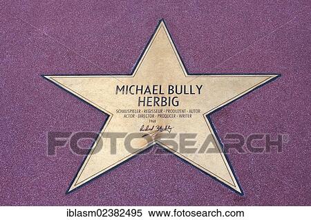 "Star, Michael Bully Herbig, Boulevard of Stars, Potsdamer Platz, Berlin, Germany, Europe" View Large Photo Image Stock Photography - "Star, Michael Bully Herbig, Boulevard of Stars, Potsdamer Platz, Berlin, Germany, Europe". Fotosearch