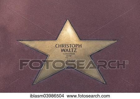 "Star of Christoph Walz, Boulevard of Stars, Potsdamer Strasse, Berlin, Germany, Europe" View Large Photo Image Picture - "Star of Christoph Walz, Boulevard of Stars, Potsdamer Strasse, Berlin, Germany, Europe". Fotosearch
