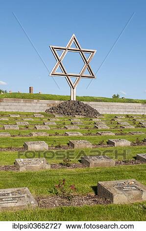 "Star of David at the Jewish Cemetery, Small Fortress, Terezin Memorial, Terezin, Usti nad Labem Region, Czech Republic, Europe" View Large Photo Image Stock Photo - "Star of David at the Jewish Cemetery, Small Fortress, Terezin Memorial, Terezin, Usti nad Labem Region, Czech Republic, Europe". Fotosearch