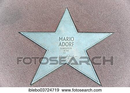"Star of Mario Adorf, actor, on the """"Boulevard der Stars"""" street, Mitte, Berlin, Berlin, Germany, Europe" View Large Photo Image Stock Photo - "Star of Mario Adorf, actor, on the """"Boulevard der Stars"""" street, Mitte, Berlin, Berlin, Germany, Europe". Fotosearch