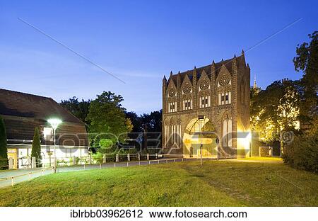 "Stargarder Tor, external gate, city gate of the medieval fortifications, Four Gates City, Neubrandenburg, Mecklenburg-Western Pomerania, Germany, Europe" View Large Photo Image Stock Image - "Stargarder Tor, external gate, city gate of the medieval fortifications, Four Gates City, Neubrandenburg, Mecklenburg-Western Pomerania, Germany, Europe". Fotosearch