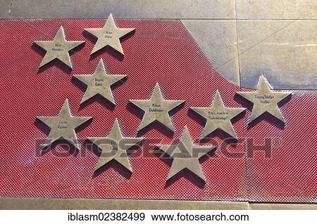 "Stars, Wim Wenders, Nina Hoss, Bruno Ganz, Luise Rainer, Fritz Lang, Klaus Doldinger, Hans Albers, Hans-Joachim Kulenkampff, Georg Stefan Troller, Boulevard of Stars, Potsdamer Platz, Berlin, Germany, Europe" View Large Photo Image Stock Photo - "Stars, Wim Wenders, Nina Hoss, Bruno Ganz, Luise Rainer, Fritz Lang, Klaus Doldinger, Hans Albers, Hans-Joachim Kulenkampff, Georg Stefan Troller, Boulevard of Stars, Potsdamer Platz, Berlin, Germany, Europe". Fotosearch