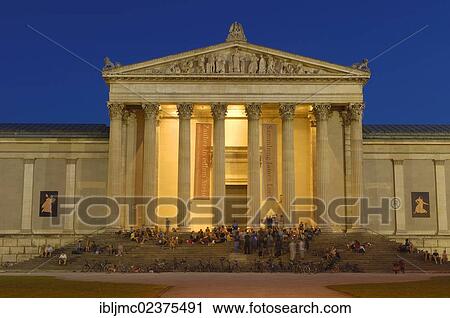 "State Collections of Antiques, Staatliche Antikensammlungen, Koenigsplatz square, Munich, Bavaria, Germany, Europe" View Large Photo Image Stock Image - "State Collections of Antiques, Staatliche Antikensammlungen, Koenigsplatz square, Munich, Bavaria, Germany, Europe". Fotosearch
