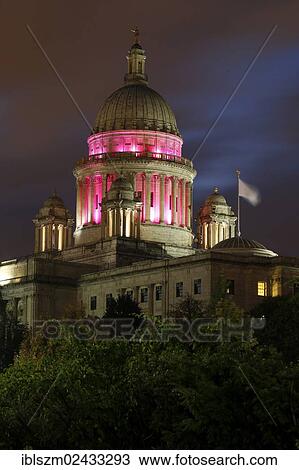 Stock Image - "State House, Providence, Rhode Island, USA". Fotosearch
