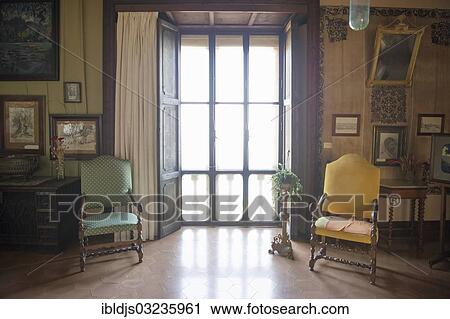 "Stately living room, Son Marroig, Deia, Majorca, Balearic Islands, Spain, Europe" View Large Photo Image Stock Image - "Stately living room, Son Marroig, Deia, Majorca, Balearic Islands, Spain, Europe". Fotosearch
