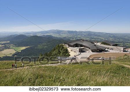 "Station of Panoramique des Domes, touristic train of Puy de Dome. Park regional of Auvergne volcanoes. France" View Large Photo Image Stock Image - "Station of Panoramique des Domes, touristic train of Puy de Dome. Park regional of Auvergne volcanoes. France". Fotosearch