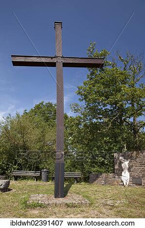 "Station of the Cross, at the Castle Path of Kobern, Kobern-Gondorf, Moselle region, Rhineland-Palatinate, Germany, Europe, PublicGround, Europe" View Large Photo Image Stock Photo - "Station of the Cross, at the Castle Path of Kobern, Kobern-Gondorf, Moselle region, Rhineland-Palatinate, Germany, Europe, PublicGround, Europe". Fotosearch