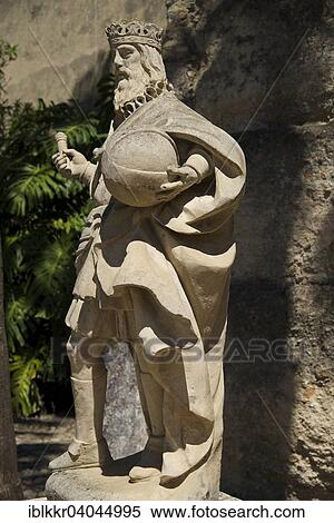 "Statue, Alfonso Xel Sabio, Primer Rey Castellano de Jerez, 1264, Alcazar de Jerez, Jerez de la Frontera, Andalusia, Spain, Europe" View Large Photo Image Stock Photography - "Statue, Alfonso Xel Sabio, Primer Rey Castellano de Jerez, 1264, Alcazar de Jerez, Jerez de la Frontera, Andalusia, Spain, Europe". Fotosearch