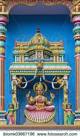 "Statue of a goddess on the temple wall, Ramanathaswami Temple, Rameswaram, Pamban Island, Tamil Nadu, India, Asia" View Large Photo Image Stock Photograph - "Statue of a goddess on the temple wall, Ramanathaswami Temple, Rameswaram, Pamban Island, Tamil Nadu, India, Asia". Fotosearch