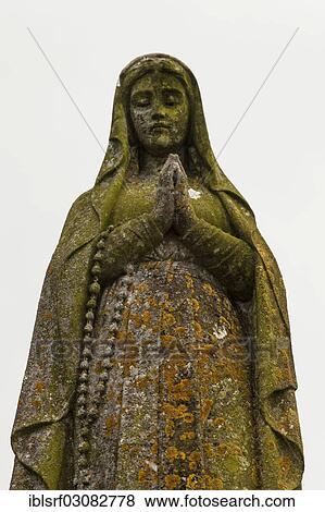 "Statue of a woman in prayer, Rock of Cashel, Cashel, County Tipperary, Ireland, Europe" View Large Photo Image Stock Photo - "Statue of a woman in prayer, Rock of Cashel, Cashel, County Tipperary, Ireland, Europe". Fotosearch